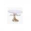 marble top elegant cake stand