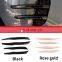 ABS Black Car Rose gold Front Fog Lamp Frame Trim Exterior decoration Accessories For Land Rover Range Rover Evoque L551 2019-20