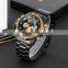SKONE 7468EG Luxury Man Watches Japan Quartz Stainless Steel Chronograph Mens 24 Hours Custom Watch