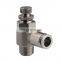 Flow Control Valve Stainless Steel Throttle Flow Control Valve Quick Plug Joint