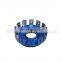 OEM custom cnc machining anodized aluminum motorcycle spare parts turning machined clutch basket
