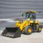 WEIFANG MAP ZL16  1.6 Ton mini bucket wheel loader hydraulic with different attachments