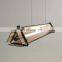 Modern Glass LED Chandelier Chrome Lustre LED Pendant Light For Dinning Room Kitchen Led Hanging Lamp