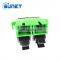 SC APC Simplex Duplex with Flange Fiber Optic Coupler Adapter