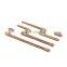 Dark Brown Bamboo Disposable Chopsticks Carbonized Chop Sticks in Bulk