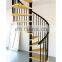 Indoor modern steel structure Sprial Staircase for Small Space