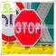 Factory outlet octagon aluminum international led solar traffic sign