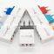 High Quality EU Standard  3 Ports  Phone Charger Wall Travel QC3.0 USB Charger for Mobile Phone