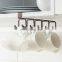 Hooks Cup Holder Hang Storage Kitchen Cabinet Hooks for Hanging Multi-Function Kitchenware Hooks Cabinet Wrought Iron Janger