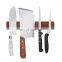 Eco Friendly Wall-mounted Magnetic Bamboo 17 Inch Knife Strip Wood Magnetic Knife Holder