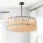 Exquisite Modern Luxury Diamond-Cylindrical Crystal Pendant Chandelier for Living Dining room Kitchen Island Foyer Bedroom