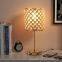 Bedroom Crystal Desk Lamp Touch Dimming Dual USB Charging Lamp