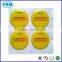 polyester screen label sticker