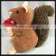 lifelike squirrel plush toy custom made for sale