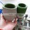 PVC PET plastic box semi-auto gluing machine