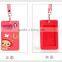 Silicone baggage claim tag,suitcases listed,cartoon luggage tag