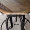 RE-1501 Antique Industrial Recycled Elm Bar Stool                        
                                                Quality Choice