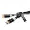 Latest Product Mobile Accessories 2 in 1 Zipper USB Cable for iphone and Micro