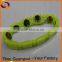 Wood bracelet with epoxy logo sticker