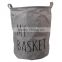 Foldable cotton laundry bag cotton mesh bag mesh laundry hamper