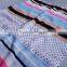 New Style Viscose Fringe Striped Dot Printed Turkey Scarf