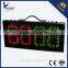 portable led sign board/portable soccer substitution board