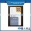 Custom holographic security serial number colorful QR code card