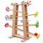 Hot Sale Magnificent Wooden Spinner Run Toys OEM Kids Funny Toys Wooden Game Toy EZ5128