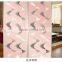 TV backgournd wall mirror/golden decorative background wall mirror glass