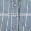 Sleeveless uniform lady tops shirts designs dress/female apparel suppliers
