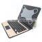 Universal Leather case bluetooth keyboard case for 9 10 inch IOS Android Windows tablet PC