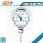 OEM available chrome plated hydraulic temperature gauge prices comparable