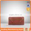 4472- 2016 Belt Decoration PU lichee texture brown hot sale ladies wallet