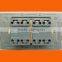 American US 4 gang aluminium copper wall switch (AL2004)