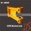Robust CS55 Bucket link for excavator spare parts, H- link manufacturer