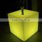 LED Cube with RGB Lighting Cubes Glow furniture Waterproof outdoor light LED Cube Chair