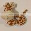 cheap free samples soft plush giraffe baby rattle toys