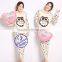 Custom made 100% pima cotton printed maternity wear