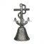 Rustic Silver Cast Iron Wall Mounted Anchor Bell / Designer Ship Bell NBB 0013