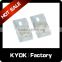 KYOK good price high quality aluminum bending curtain track, metal curtain rail metal accessories, wall/ceiling single bracket