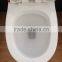 Elongated One Piece Water Closet with slow down toilet seat cover