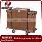 Housekeeping equipment cart cleaning service cart