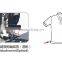 Sleeve hem with coverstitch machine(Automatic folding cuff / hem sewing device+puller attachment +auto-induction+servo motor)