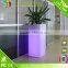 Rechargeable Outdoor l light up Flower Planter led lighted planter pots/plastic planter