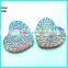 Flatback AB Rhinestone ,16mm-25mm Heart Sewing Beads ,Jewelry Finding Gems