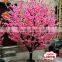 .China Manufacture UV proof high quality garden decorative artificial peach blossom tree