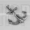 Fashion Vintage Stainless Steel Silver Plated Anchor Alloy Charm Necklace