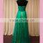 New model 2014 halter peacock prom dress