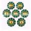 Hot sale wholesale retail sewing button acrylic rhinestone button with shank pearl Christmas button For DIY flower center