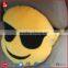 2015 new products yellow emoji pillow wholesale from China